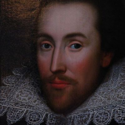 Мой портрет, портрет Уильяма Шекспира, известный по гравюре, созданной Мартином Друшаутом и бывшей фронтиписом на титульном листе Первого Фолио - сборника пьес, опубликованного в 1623 году.