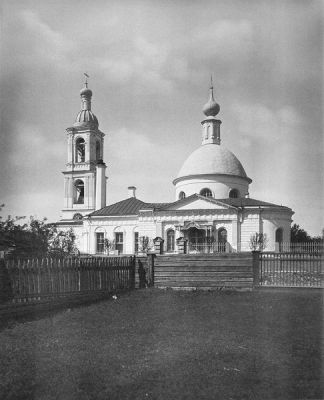 Храм Великомученика Георгия Победоносца в Грузинах, где я был крещён. Фото 1883 года