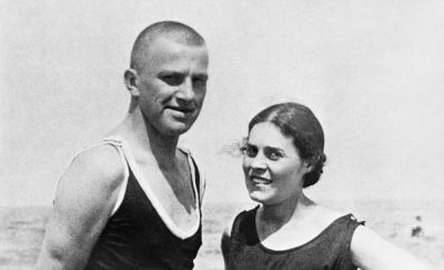 С Лилесей в Ялте. 1926.