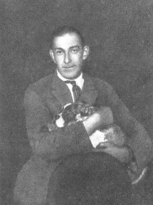 Я с щенком. (1924)