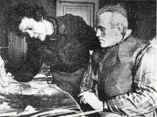 Я с женой Марией Константиновной в блокадном Ленинграде. 1941 г.